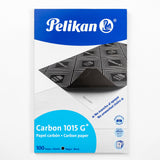 Papel Carbon Pelikan 1015 G Oficio Negro C/100 Hojas - 10150117