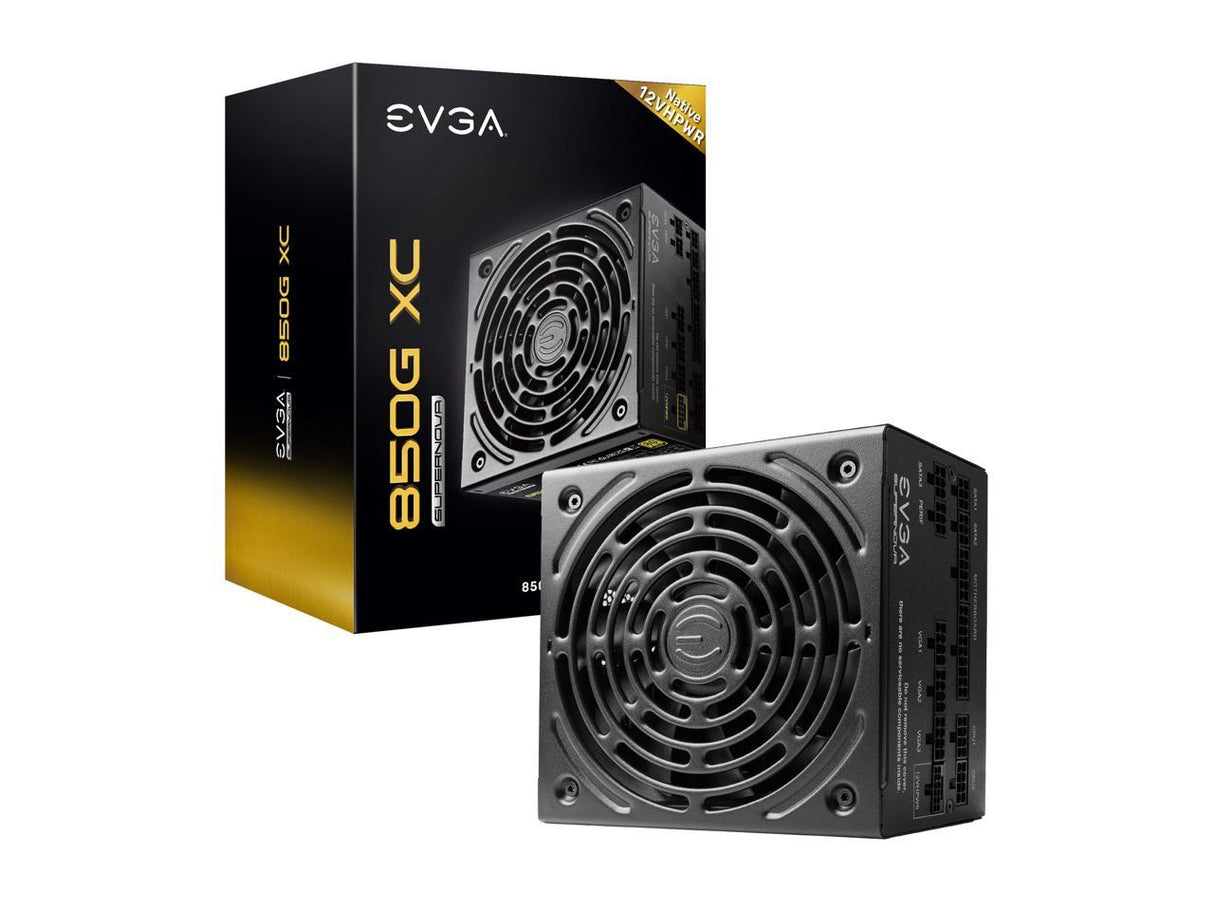 EVGA 520-5G-0850-K1 unidad de fuente de alimentación 850 W 24-pin ATX ATX Negro