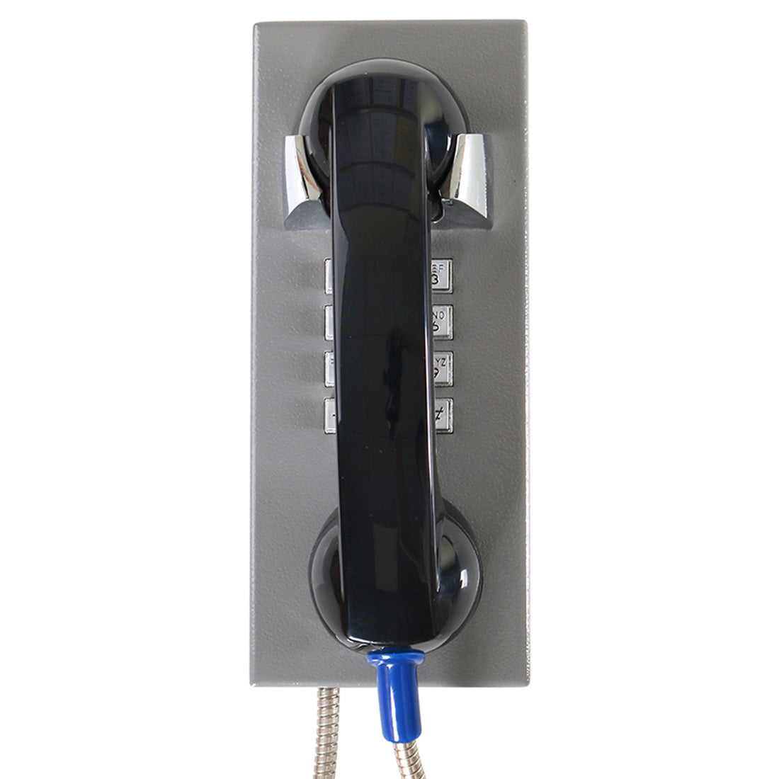 JR202-FK-SIP-CRS, Teléfono IP Antivandálico, 12 teclas, SIP, PoE, Acero Pintado, montaje en pared, 100x240x106mm