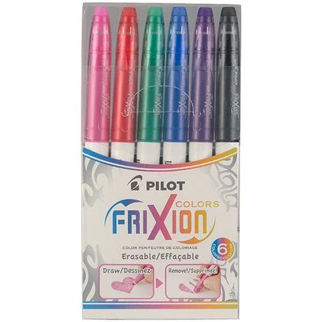 Pilot EMP-439 marcador 6 pieza(s) Punta fina Rosa, Rojo, Verde, Azul, Violeta, Negro, Transparente