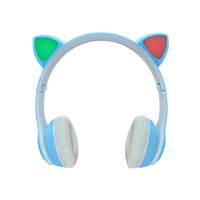 Highlink Cat Auriculares Inalámbrico Diadema Llamadas/Música Azul, Blanco