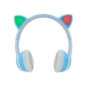 Highlink Cat Auriculares Inalámbrico Diadema Llamadas/Música Azul, Blanco