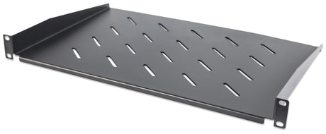 CHAROLA INT P/ RACK DE 1U 30CM DE PROF SOPORTA 25KG VENTILADA