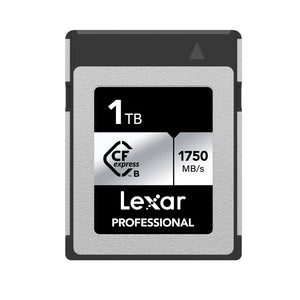 Lexar LCXEXS4001T-RNENG memoria flash 1 TB CFexpress tipo B, 1750 MB/s, 1300 MB/s, Prueba de caída