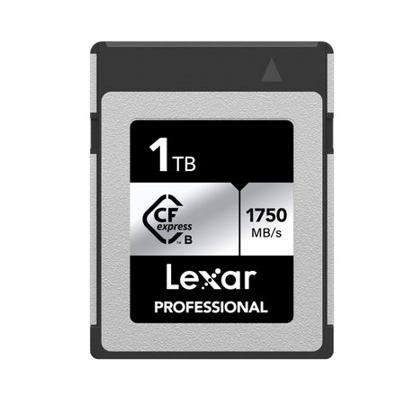 Lexar LCXEXS4001T-RNENG memoria flash 1 TB CFexpress tipo B, 1750 MB/s, 1300 MB/s, Prueba de caída