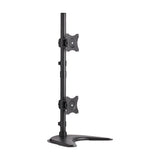 Tripp Lite DDR1527SDC Abrazadera / Soporte de Escritorio Vertical para Doble Pantalla Plana de 15" a 27" Sopor