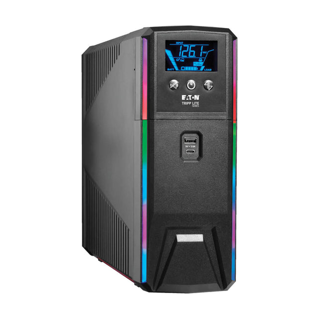 Tripp Lite SMART1500PSGLCD Respaldo por Batería del UPS para Juegos con Onda Sinusoidal Pura de 1500VA 900W 120V - LCD, 