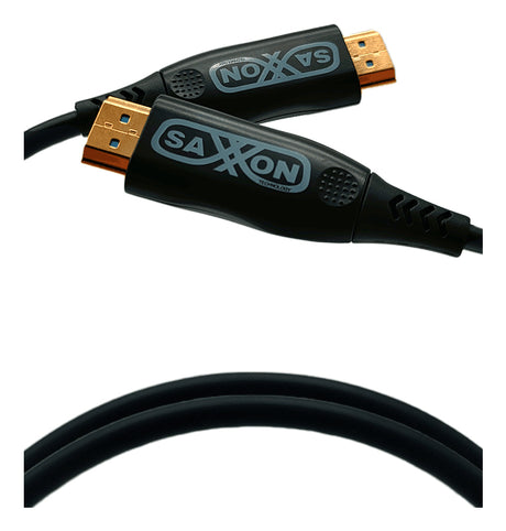 Saxxon SX-15HD-F047 cable HDMI 15 m HDMI tipo A (Estándar) Negro, Oro