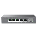 Grandstream Networks GWN7701PA dispositivo de redes No administrado Gigabit Ethernet (10/100/1000) Negro, Montaje en rac