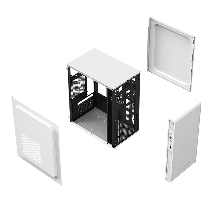 Acteck AC-940047 carcasa de ordenador Midi Tower Blanco 500 W