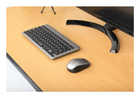 Manhattan 180795 Teclado Universal Inalámbrico RF inalámbrico Interruptor de membrana