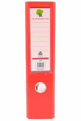 Techmakro KITCARP4RJ carpeta Cartón, Cloruro de polivinilo (PVC) Rojo Carta, Folder de archivo convencional, Mate, 650 h