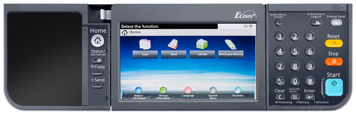 KYOCERA ECOSYS M6230cidn Laser A4 1200 x 1200 DPI 30 ppm, Impresión a color, Impresión directa, Negro