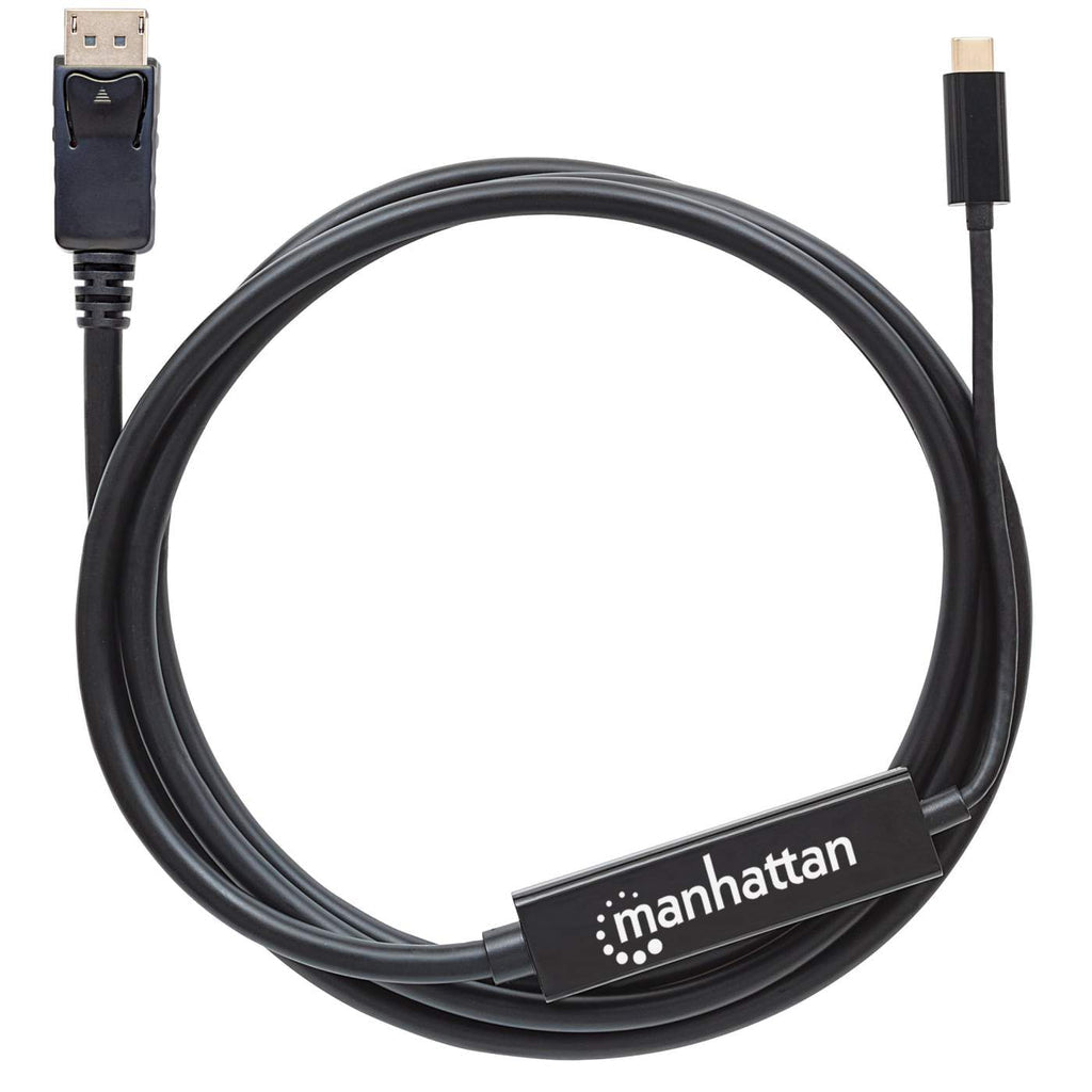 Manhattan Cable adaptador USB-C a DisplayPort Cable Derecho Derecho 2 m USB Tipo C