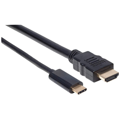 Manhattan Cable adaptador USB-C a HDMI Cable Derecho Derecho 2 m USB Tipo C