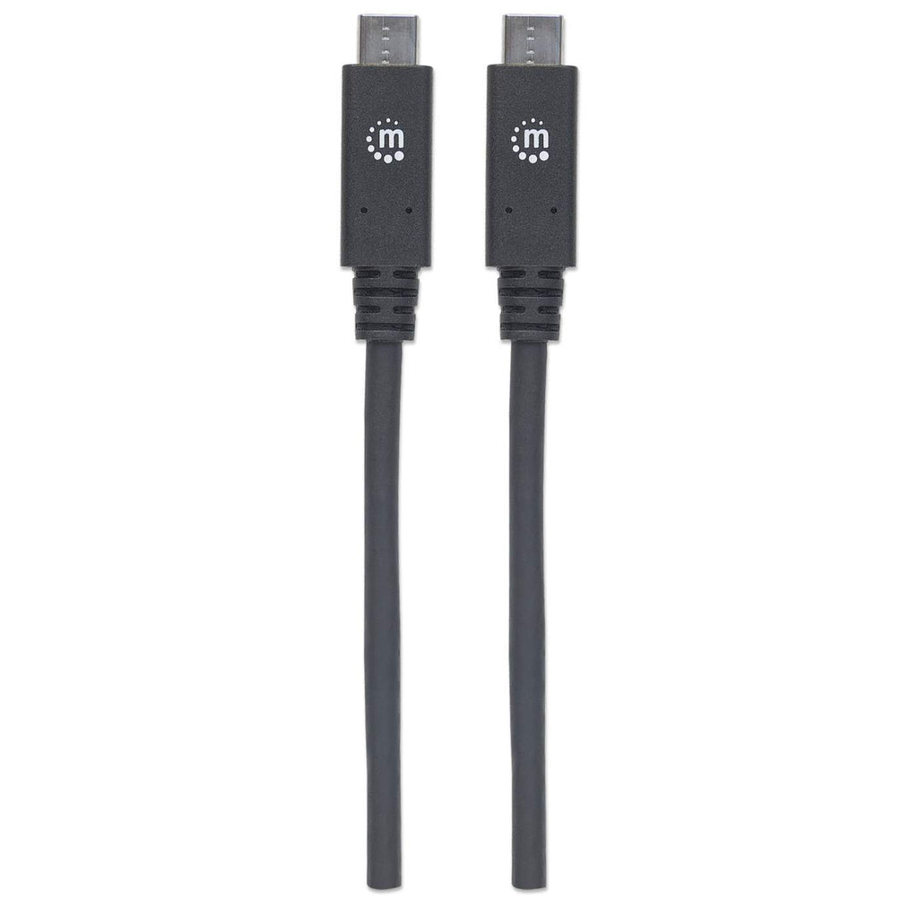 Cable USB Tipo C MANHATTAN USB-C macho a USB-C macho