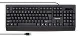 BRobotix 6007181 teclado Universal QWERTY Inglés Negro