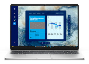 DELL Pro PC16250 Laptop Portátil Platino, Plata Concha Si