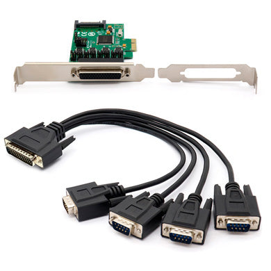 BRobotix 651916 Tarjetas y adaptadores de interfaz PCIe RS-232 Si