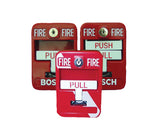Bosch FMM-100SATK pulsador de alarma contra incendios Rojo