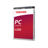 DISCO DURO INTERNO TOSHIBA 1TB L200 2.5" 5400rpm 128MB SATA 3.0 6Gbps 9.5mm