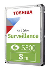 Toshiba S300 Surveillance disco duro interno 8 TB 7200 RPM 256 MB 3.5" Serial ATA III