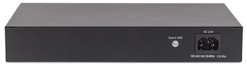 Intellinet Commutateur réseau (switch) Gigabit Ethernet 24 ports, 24 ports RJ45, IEEE 802.3az (Ethernet éco-énergétique), format bureau au rack 19", b