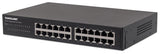 Intellinet Commutateur réseau (switch) Gigabit Ethernet 24 ports, 24 ports RJ45, IEEE 802.3az (Ethernet éco-énergétique), format bureau au rack 19", b
