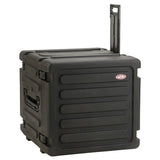 SKB 20" Deep 10U Roto Shockmount Rolling Rack caja para equipo Maletín con ruedas Negro