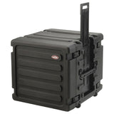 SKB 20" Deep 10U Roto Shockmount Rolling Rack caja para equipo Maletín con ruedas Negro
