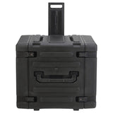 SKB 20" Deep 10U Roto Shockmount Rolling Rack caja para equipo Maletín con ruedas Negro