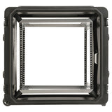 SKB 20" Deep 10U Roto Shockmount Rolling Rack caja para equipo Maletín con ruedas Negro