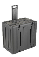 SKB 20" Deep 6U Roto Shockmount Rolling Rack caja para equipo Maletín con ruedas Negro