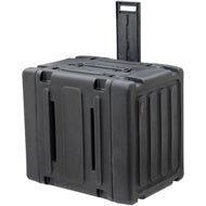 SKB 20" Deep 8U Roto Shockmount Rolling Rack caja para equipo Negro