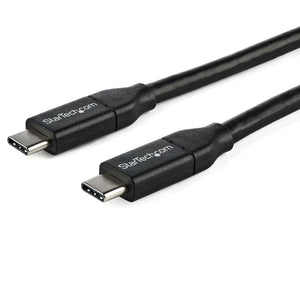 StarTech.com Cable de 1m USB-C a USB-C con capacidad para Entrega de Alimentación de 5A - USB TipoC - Cable de Carga USBC - USB 2.0 Cable USB 2.0 USB C USB C Macho