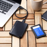 CARCASA ADATA EC600-BCB EXTERNA PARA HDD/SSD DE 2.5 PULGADAS 85% DE PLÁSTICO PCR(RECICLADO POST-CONSUMO) INTERFAZ USB 3.