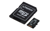 Kingston Technology Tarjeta 16GB microSDHC Industrial C10 A1 pSLC + adaptador SD Memoria Flash 16 GB MicroSDHC 100 MB/s 80 MB/s
