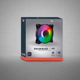 Balam Rush Eolox Blaze EX90 Gabinete de la computadora Enfriador de aire 12 cm Negro, 1200 RPM