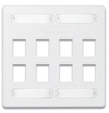 Siemon 10GMX-FPD08-02 panel de parcheo