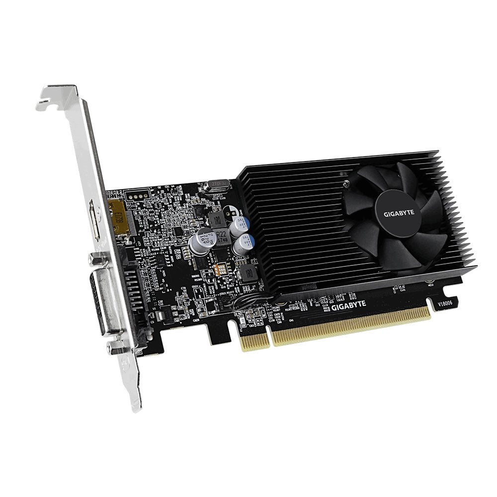 TARJETA DE VIDEO GIGABYTE GT 1030 2GB GDDR4 PCI EXPRESS x16 3.0 GV-N1030D4-2GL