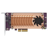 QNAP QM2 tarjetas y adaptadores de interfaz PCIe M.2 PCIe 2.0 Si