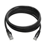 Tripp Lite N201-007-BK Cable Ethernet (UTP) Moldeado Snagless Cat6 Gigabit (RJ45 M/M), PoE, Negro, 2.13 m [7 pies]