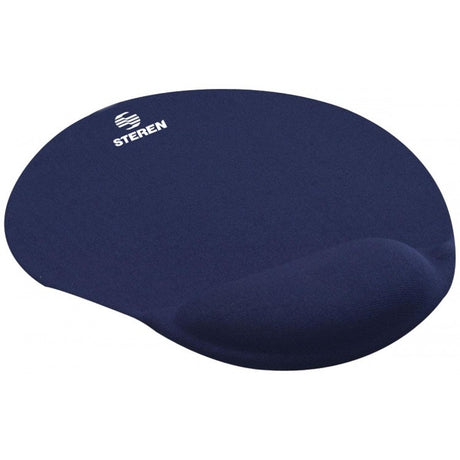 Steren COM-040 alfombrilla para ratón Azul, Monocromático, Tela, Gel | Alfombrillas para ratón