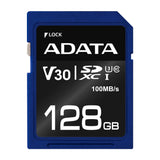 ADATA ASDX128GUI3V30S-R memoria flash 128 GB SDXC UHS-I Clase 10, 100 MB/s
