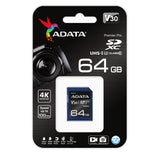ADATA ASDX64GUI3V30S-R Memoria Flash 64 GB SDXC 100 MB/s 60 MB/s