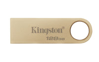 Kingston Technology 128GB 220MB/s Unidad USB 3.2 Gen 1 Metálica DataTraveler SE9 G3 Memoria Flash 128 GB USB tipo A 3.2 Gen 1 (3.1 Gen 1) 220 MB/s