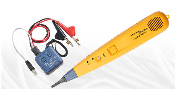Fluke PRO3000F60-KIT comprobador de cables de red Amarillo