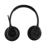 Vorago HSB-500 audífono y auriculare Auriculares Inalámbrico Diadema Llamadas/Música Bluetooth Negro, 20 - 20000 Hz, 155