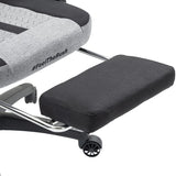 Balam Rush BR-940757 silla para videojuegos Silla universal para juegos Asiento acolchado tapizado Gris, 120 kg, Respald