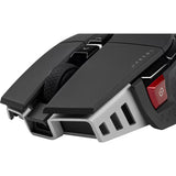 Corsair M65 RGB ULTRA ratón Juego Diestro RF Wireless + Bluetooth + USB Type-A Óptico 26000 DPI, Negro